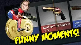 CS GO CASE OPENING - KNIFE HUNT, KNOB JOCKEY GABEN (Funny Moments)