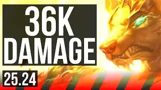 NASUS vs MORDEKAISER (TOP) | 6k gold comeback, 36K damage | KR Master | 25.24