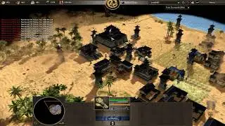 0AD Historical Real Time Strategy MOD Terra Magna map: Red Sea  - Chinese VS Mauryans