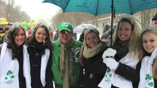 2014 Montreal St Patrick parade Queen and Court Tribute