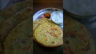 Methi Paratha Recipe #shorts #methiparatha