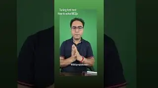 Tuning Fork Test - how to solve MCQs  #entbyrajivdhawan #tuningfork #ent