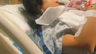 Our baby is here! 💙