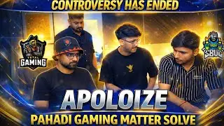 Finally Pahadi Matter Solved | Pahadi Apoloize | Great for Free Fire Community | TG x NG x S8UL 💟