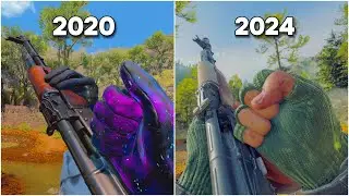 Black Ops 6 VS Black Ops Cold War Weapon Comparison AK-74 VS AK-47