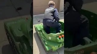 Power Wheels Thunder Tank Nerf and Swat
