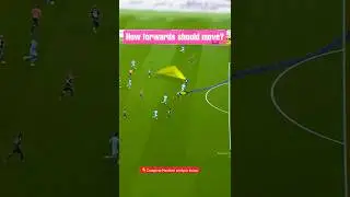 How Best Forwards Play 🔝Haaland Masterclass on Scoring #footballanalysis #haaland #player