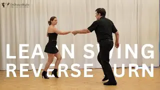 Jitterbug Swing Reverse Turn | Step Breakdown (Steps)