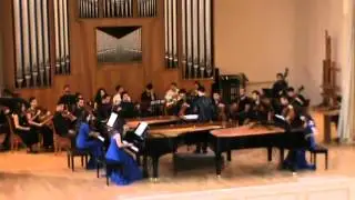 Mozart concerto for 3 pianos and orchestra K242 