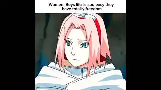POV: Boys life is soo easy they have totally freedom..