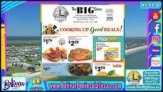 Hot Grocery Sales Ad, Crystal Beach, Texas