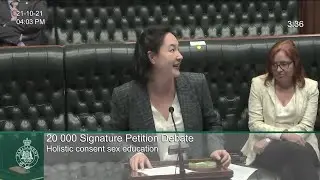 ePetition Debate - Holistic Consent Sex Education