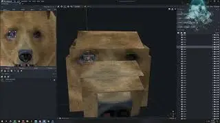 TimeLapse HD Modeling Blockbench Brown bear by CyberAxe Minecraft Bedrock Edition geo