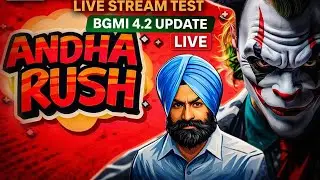 📱 OnePlus 15R LIVE Streaming Test | BGMI 4.2 Update 🔥