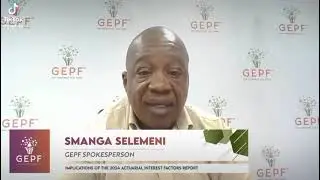 GEPF Spokesperson Smanga Selemeni