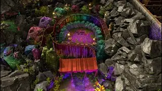 Come fly with Freddie in his grotto at White Palace Zoo! - huge TTRPG battlemap teaser #7