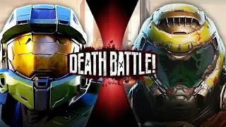 Fan Made Death Battle Trailer: Master Chief VS Doom Slayer (Halo VS Doom)