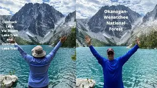 Colchuck Lake Via Stuart Lake Trail and Colchuck Lake Trail