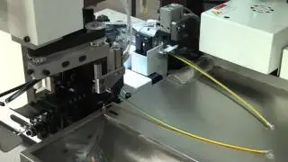 fully automatic double head terminal crimping machine