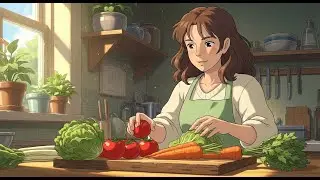 Slow Living in the Rain | Garden, Cooking & Serenity