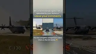 Gr&ouml;&szlig;ter Vergleich milit&auml;rischer Transportflugzeuge | Hercules vs. Super Galaxy vs. Globemaster |
