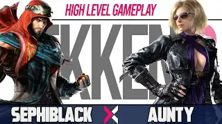 T8 🔥 SEPHIBLACK (Shaheen) vs AUNTYONTHEGRIND (Nina)🔥Tekken 8 High Level Gameplay