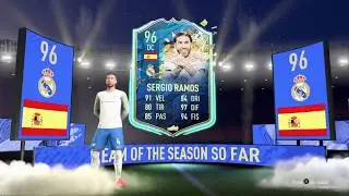 SERGIO RAMOS TOTS 96 IN A PACK