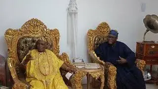 FORMER GOVERNOR OF EKITI GOV FAYEMI PAY HOMAGE TO OLUBADAN OF IBADANLAND