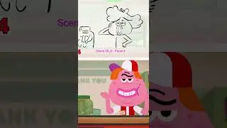 Gumball's Sketch VS Final Result! #gumball #cartoonnetwork #shorts