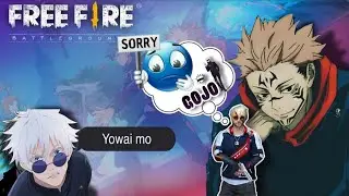 Gojo free fire sukuna (सुकूना) 😀 #collaboration #animelover