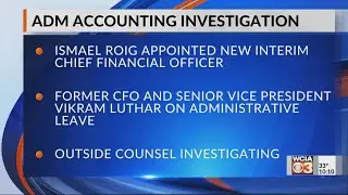 ADM suspends CFO amid accounting investigation