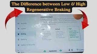 Ola S1 Air Live Demo: Touch Screen Controls & Regenerative Braking Explained