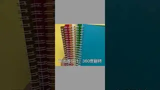2024 2025 Custom Made Wire-O Binding Notebooks Spiral Notebook Ruled #daily #planner #notebook