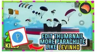 THUMBNAIL LIKE LEVINHO | PiXELLAB TUTORIAL