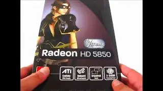 Sapphire Radeon HD 5850 Xtreme - Unboxing and Product Overview