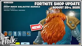 Магазин Fortnite: *НОВЫЙ* НАБОР DEEP ROCK GALACTIC! [29 августа 2025 г.] (Fortnite, Глава 6)