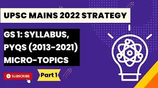 UPSC Mains GS1 Geography: Syllabus, PYQs (2013-2021) and Micro-topic listing