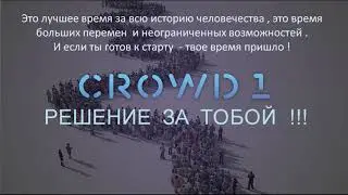 За 40 секунд о CROWD1