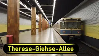 U-Bahn Station Therese-Giehse-Allee - Munich 🇩🇪 - Walkthrough 🚶
