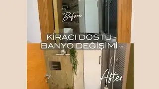 KİRACI DOSTU BANYO DOKUNUŞLARI