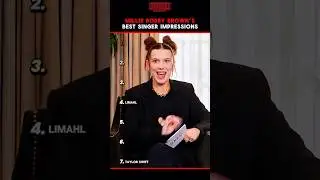 Millie Bobby Brown can freely change her timbre #MillieBobbyBrown #StrangerThings5 #music #singing