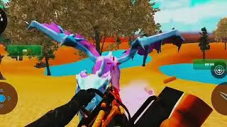 DINOSAUR HUNT- 2025 Walkthrough Gameplay New Gameplay THE END  (New Dinosaur Games Android)