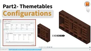 Mastering Configuration Theme Tables in Fusion 360: Customizable Wardrobe Tutorial Part2