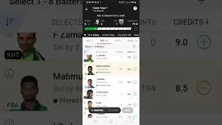 Dream11 GL team FBA vs KHT Bangladesh premier league today