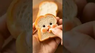 Hey, here is baby bread enjoying food🍜🤩 #shorts #shortsfeed