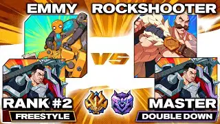 2XKO ▰ Emmy (#2) 🪓🤖 Darius/Blitzcrank vs RockShooter95 🪓💪 Darius/Braun ▰ Pro Level Replays