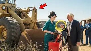 “¡ESA PALA CARGADORA NO ARRANCA HACE 9 AÑOS!” dijo el dueño… la mecánica descubrió el motivo