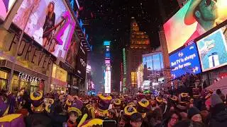 [Ch. NY] 2020 New Year’s Eve/ Ball Drop Event in NewYork Times Square! (with GoPro, No Edit)