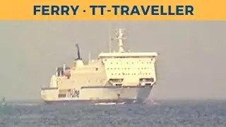 Classic Ferry Video 1998 - ferry TT-TRAVELLER in Rostock-Warnem&uuml;nde (TT-Line)