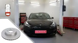 Tesla Model 3: Hvordan bytte bremseskiver bak - 2018 og nyere modeller